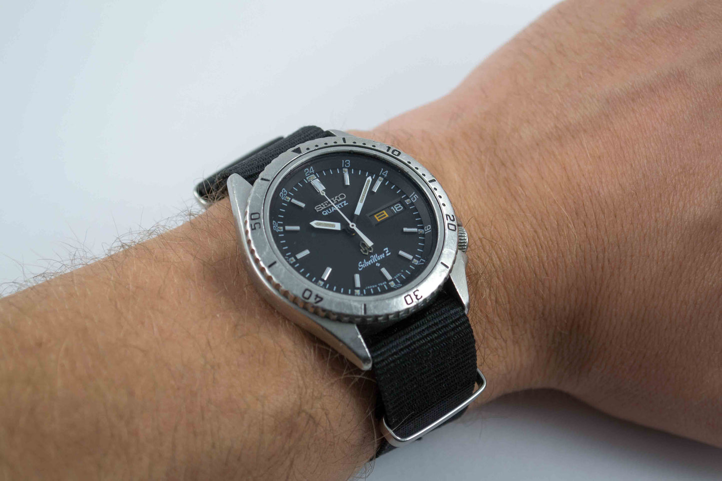 Seiko SilverWave Diver JDM 7546-6050 lumeville montre vintage