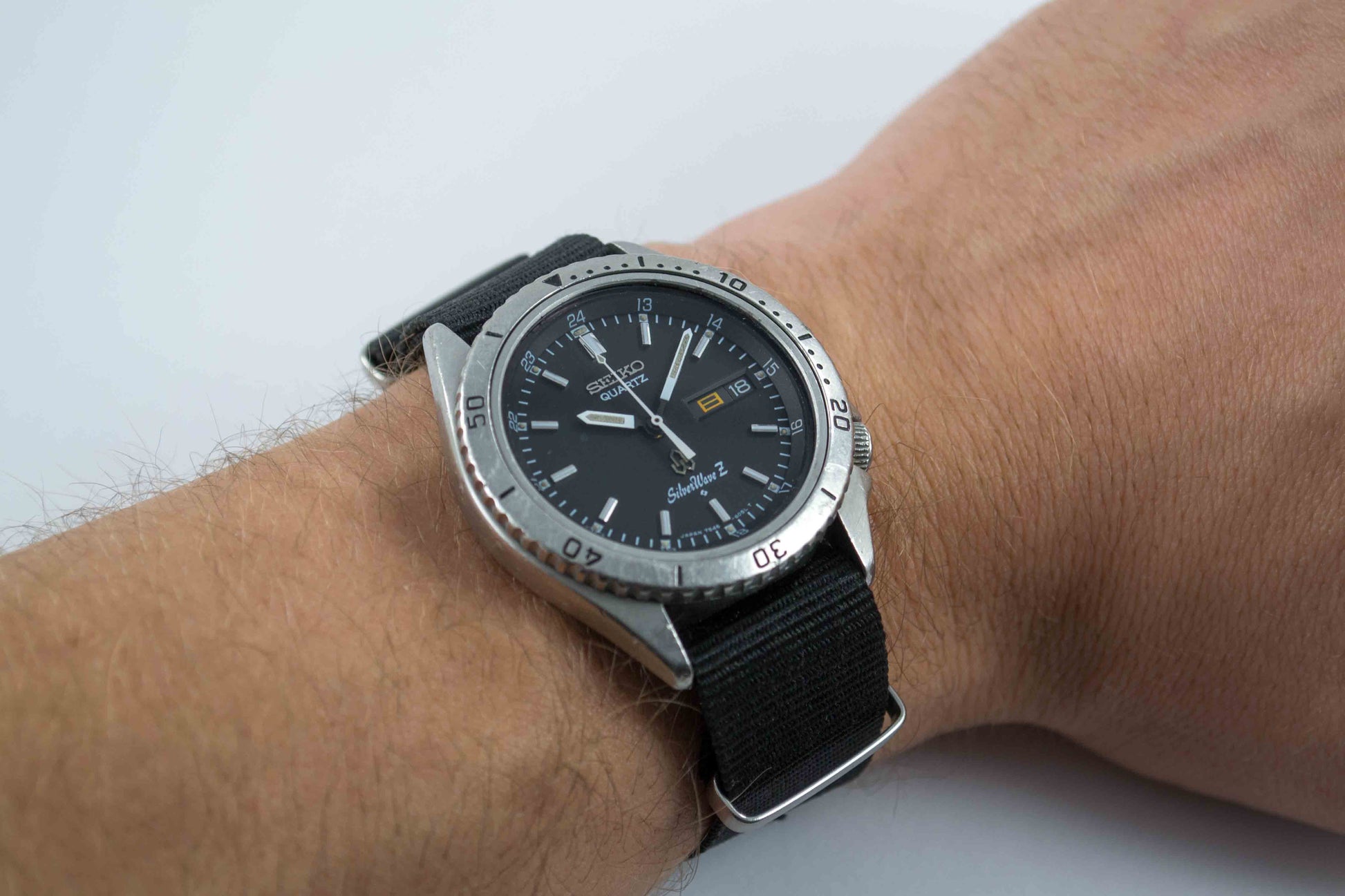 Seiko SilverWave Diver JDM 7546-6050 lumeville montre vintage