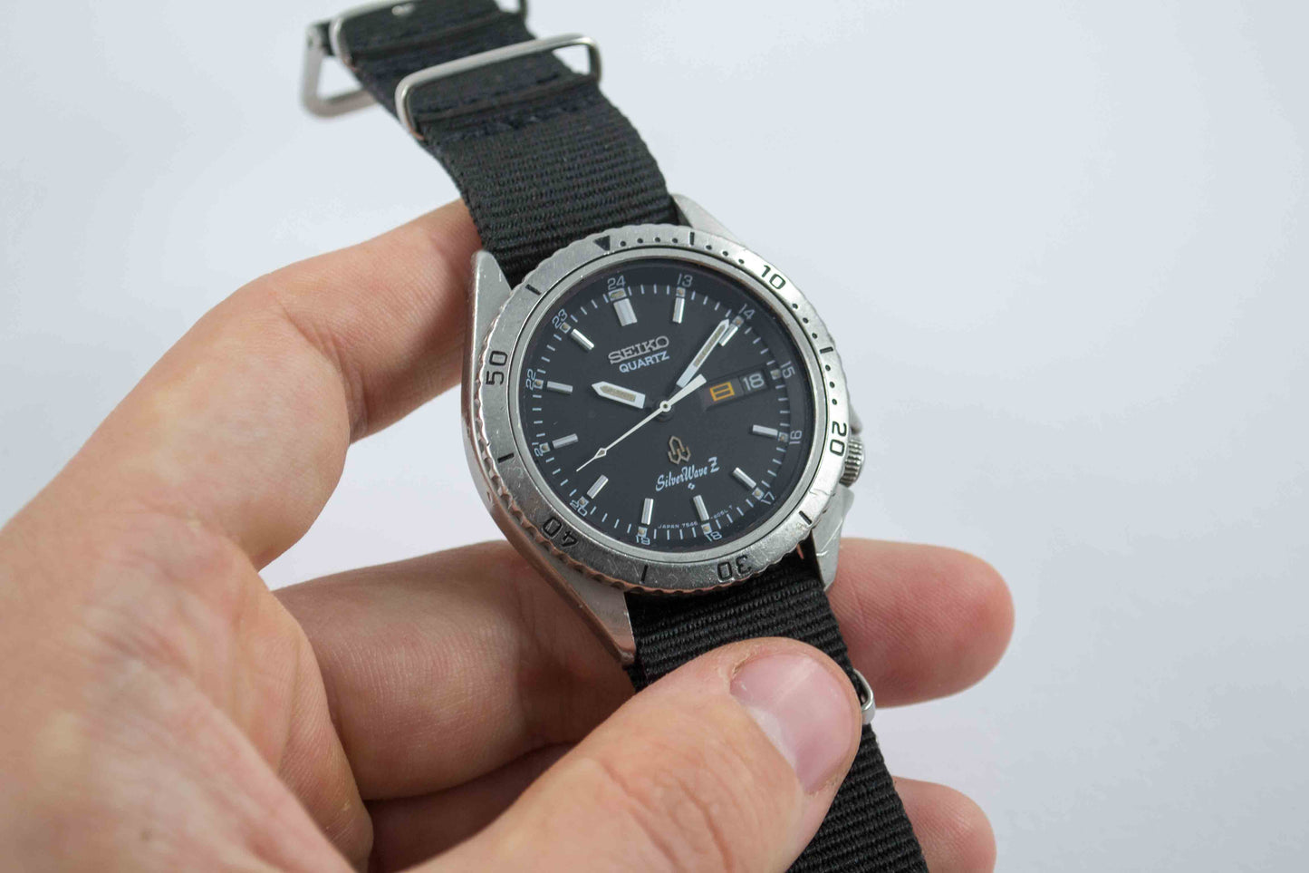 Seiko SilverWave Diver JDM 7546-6050 lumeville montre vintage