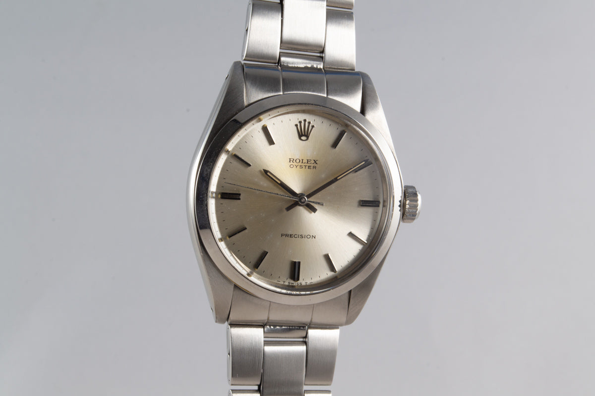 Rolex Oyster Precision 6426 de 1972 1225 lumeville montre vintage