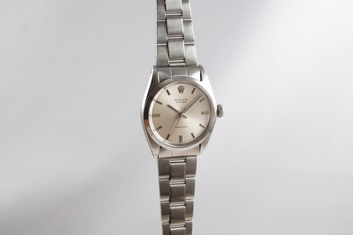 Rolex Precision 6426 No Lume lumeville montre vintage