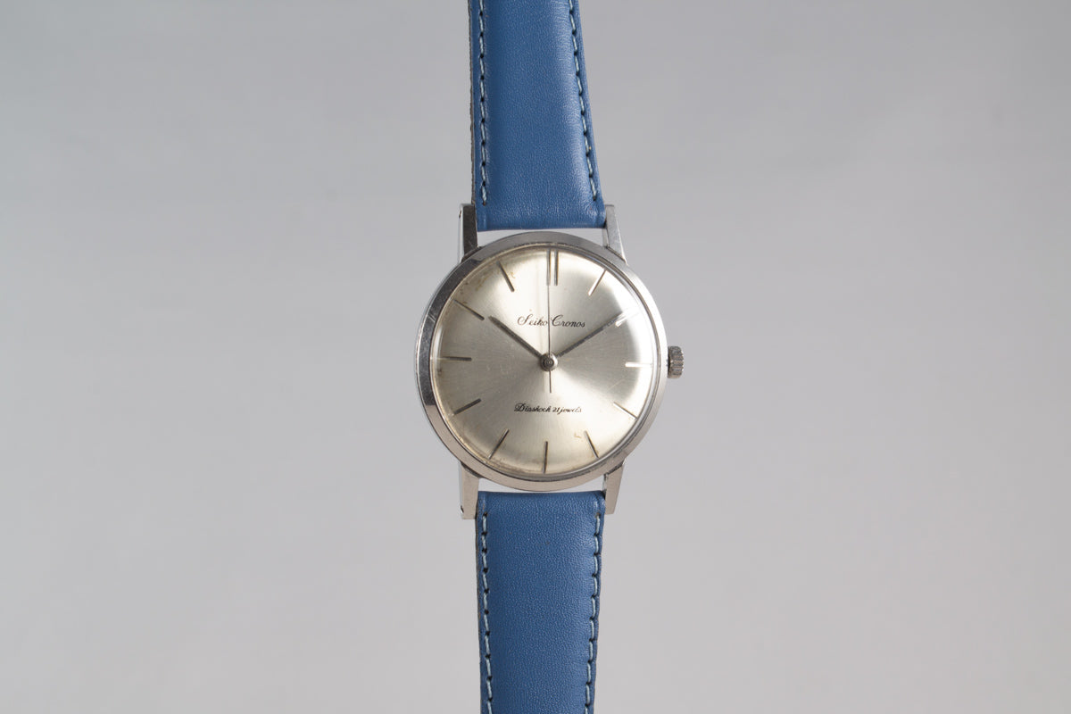 Seiko Cronos J14018 de 1959 Seikosha 54 lumeville montre vintage