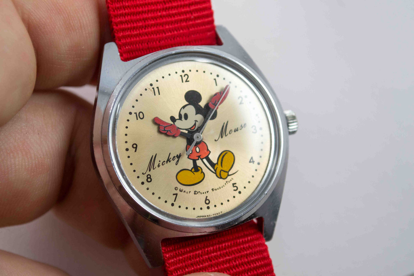 Seiko Mickey Mouse Walt Disney circa 1970