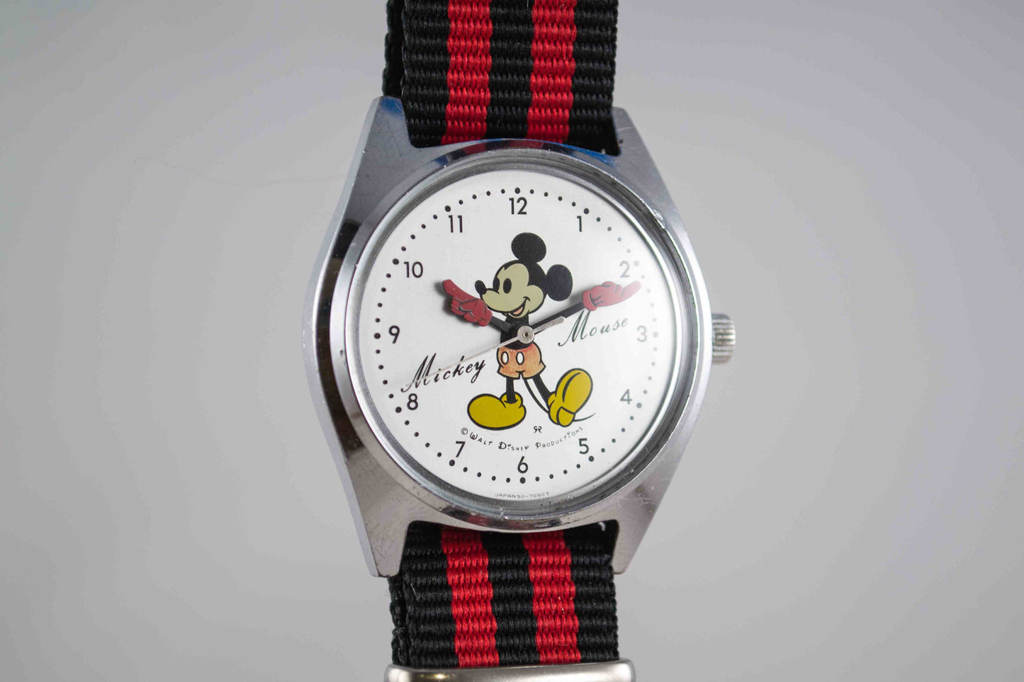 Seiko Mickey Mouse Walt Disney lumeville montre vintage