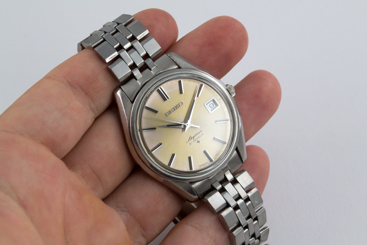 Seiko Skyliner 6102-8000 lumeville montre vintage