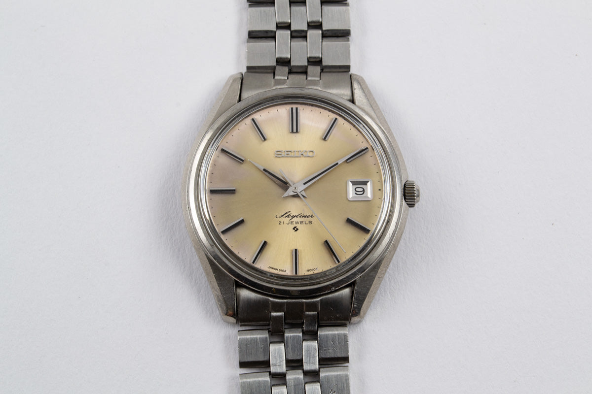 Seiko Skyliner 6102-8000 lumeville montre vintage