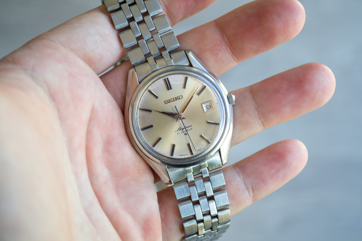 Seiko Skyliner 6102-8000 lumeville montre vintage