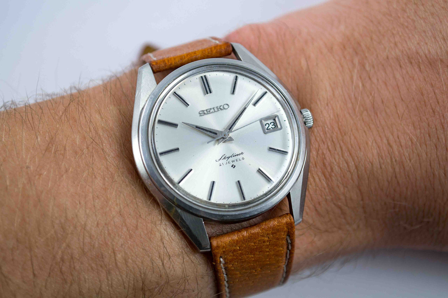 Seiko Skyliner 6102-8000 lumeville montre vintage