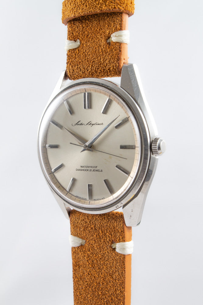 Seiko Skyliner Jumbo 6220-8010 lumeville montre vintage