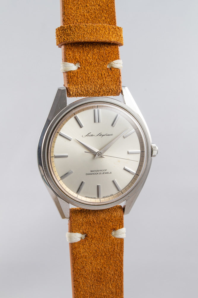 Seiko Skyliner Jumbo 6220-8010 lumeville montre vintage