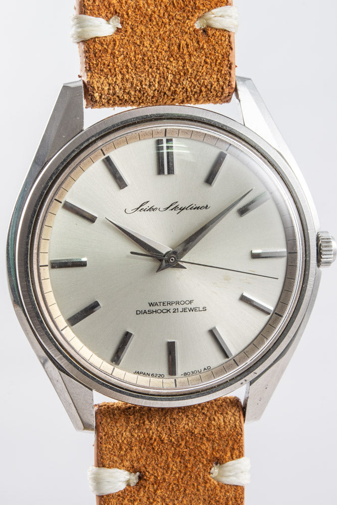 Seiko Skyliner Jumbo 6220-8010 lumeville montre vintage
