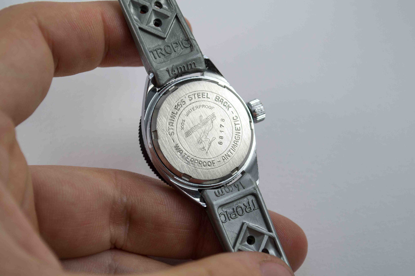 Yema Junior Sous Marine Bleue superman lumeville montre vintage