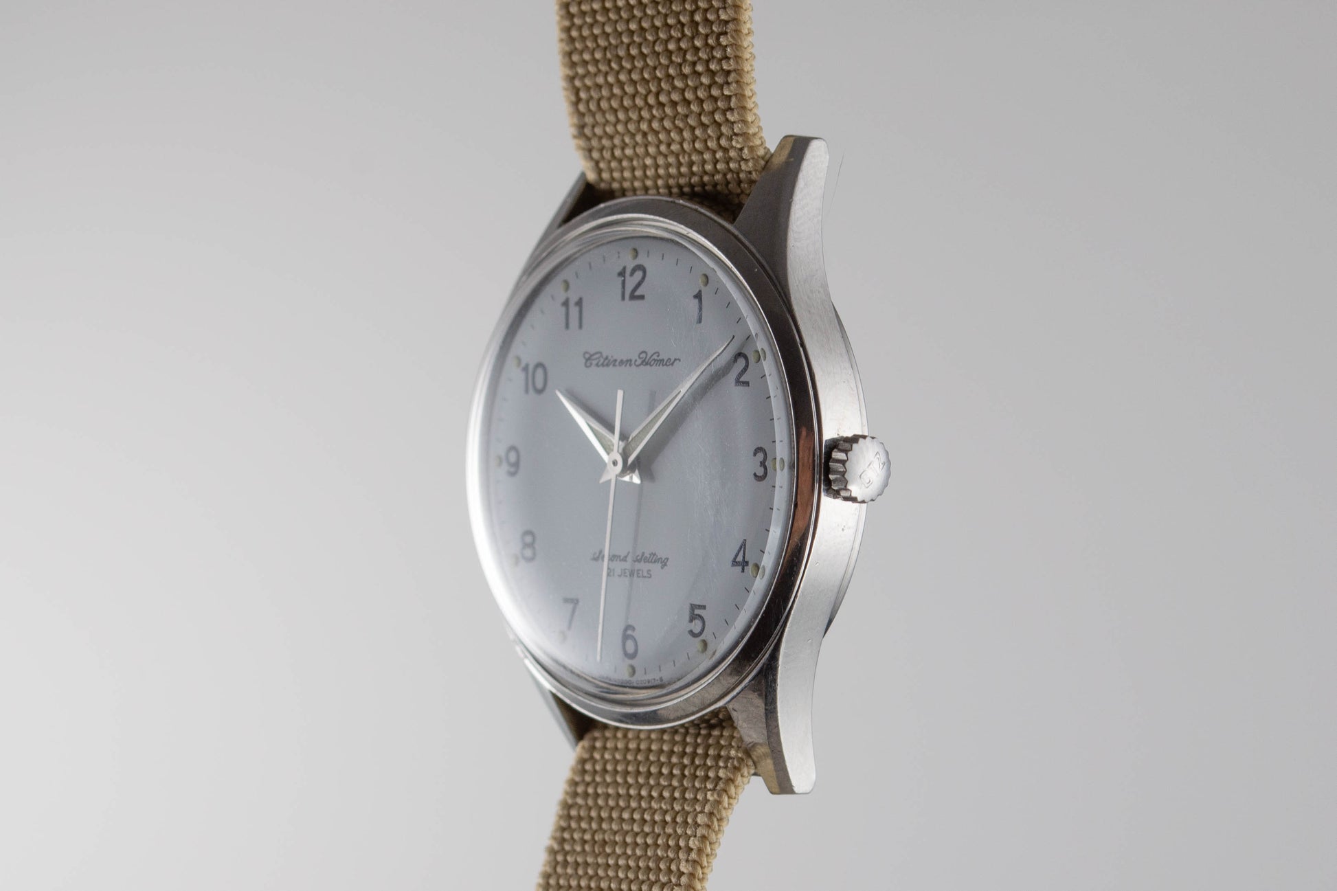 Citizen Homer Second Setting Railway JNR lumeville montre vintage