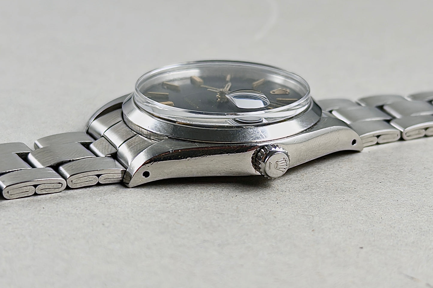 Rolex Oysterdate Precision 6694 gilt stardust dial 1967 - vintage Rolex watch