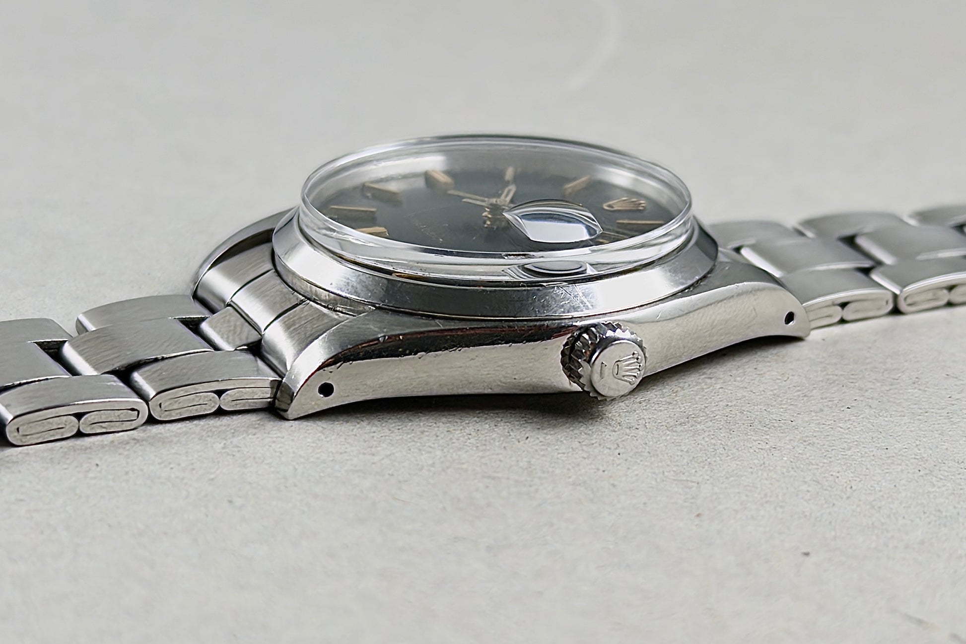 Rolex Oysterdate Precision 6694 gilt stardust dial 1967 - vintage Rolex watch