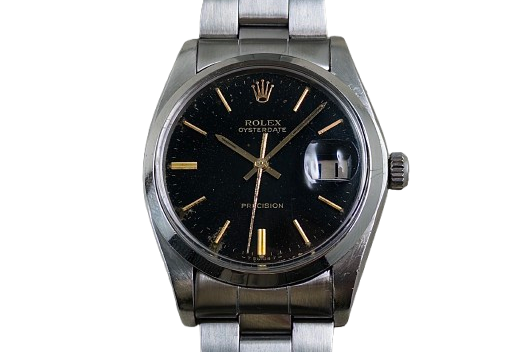 Rolex Oysterdate Precision 6694 gilt stardust dial 1967 - vintage Rolex watch