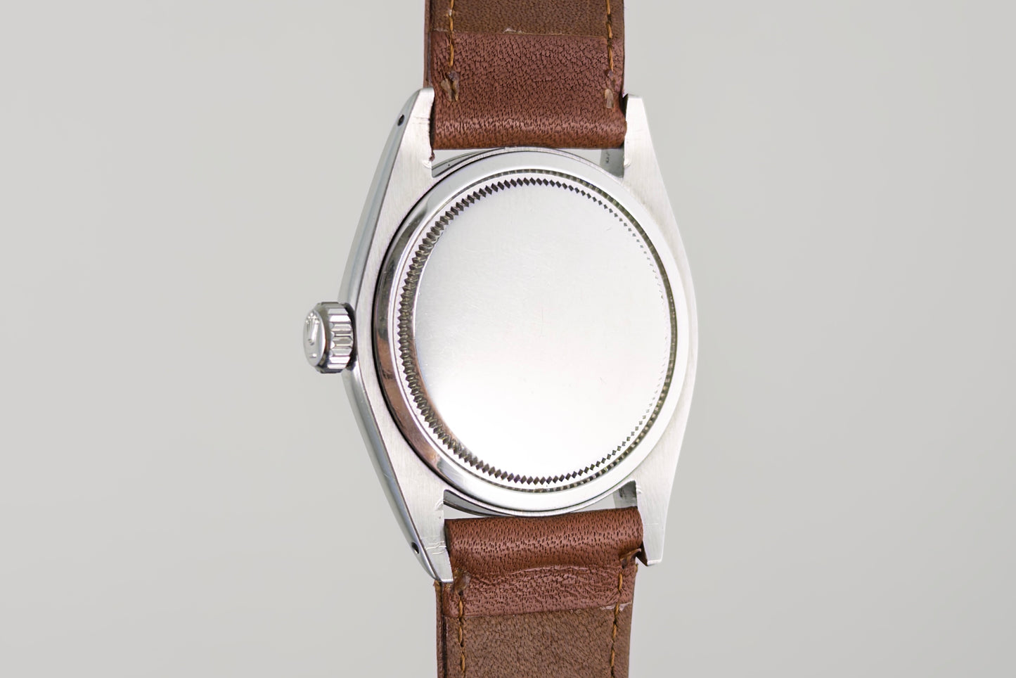 Closed Oyster caseback of the Rolex Oyster Precision 6426