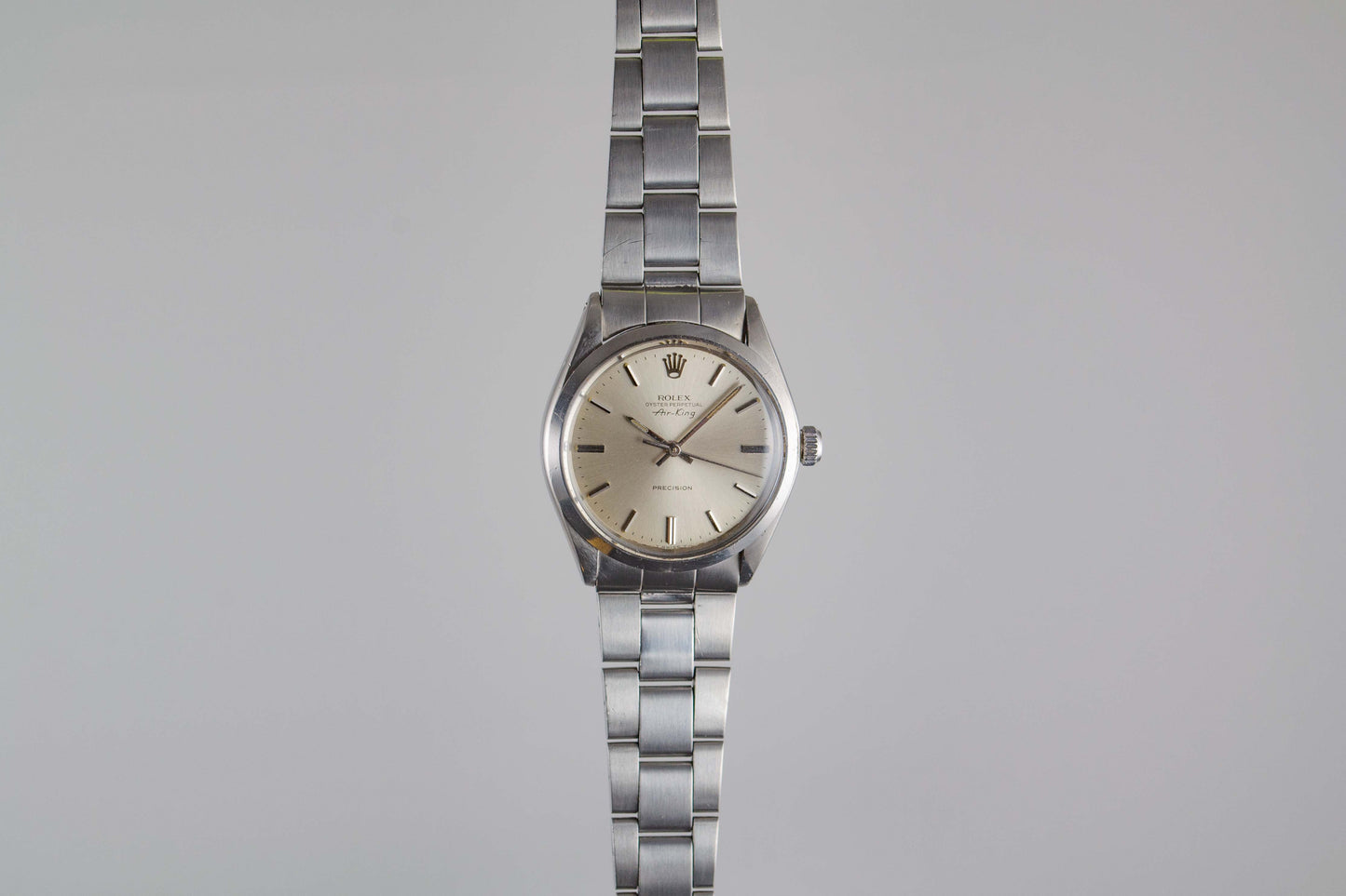 Rolex Air King 5500 Oyster Precision lumeville montre vintage