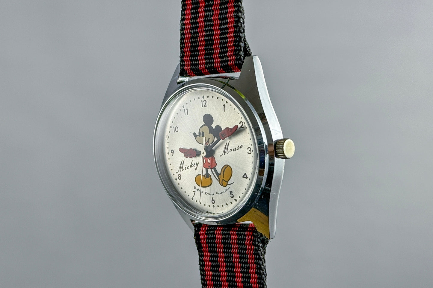 Seiko Disney Mickey Mouse 5000-7000 lumeville montre vintage 