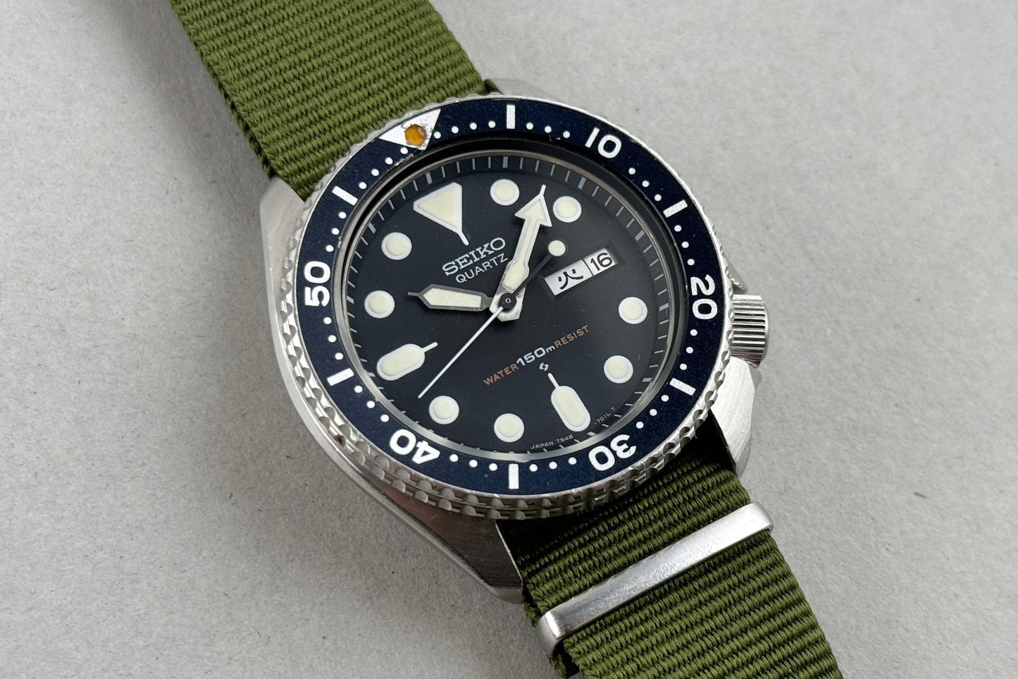 Seiko Diver 7548-7000 JDM lumeville montre vintage