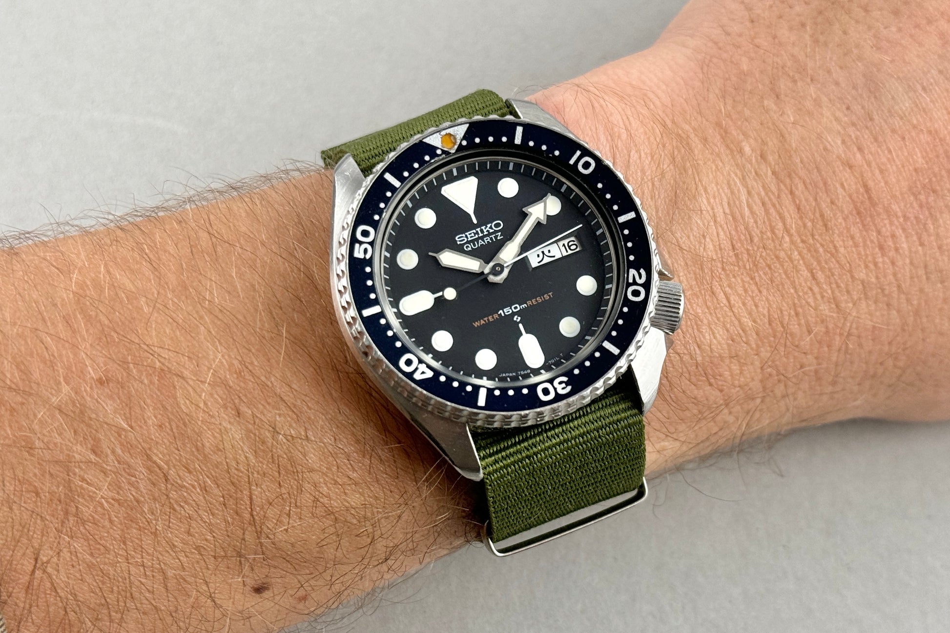 Seiko Diver 7548-7000 JDM lumeville montre vintage