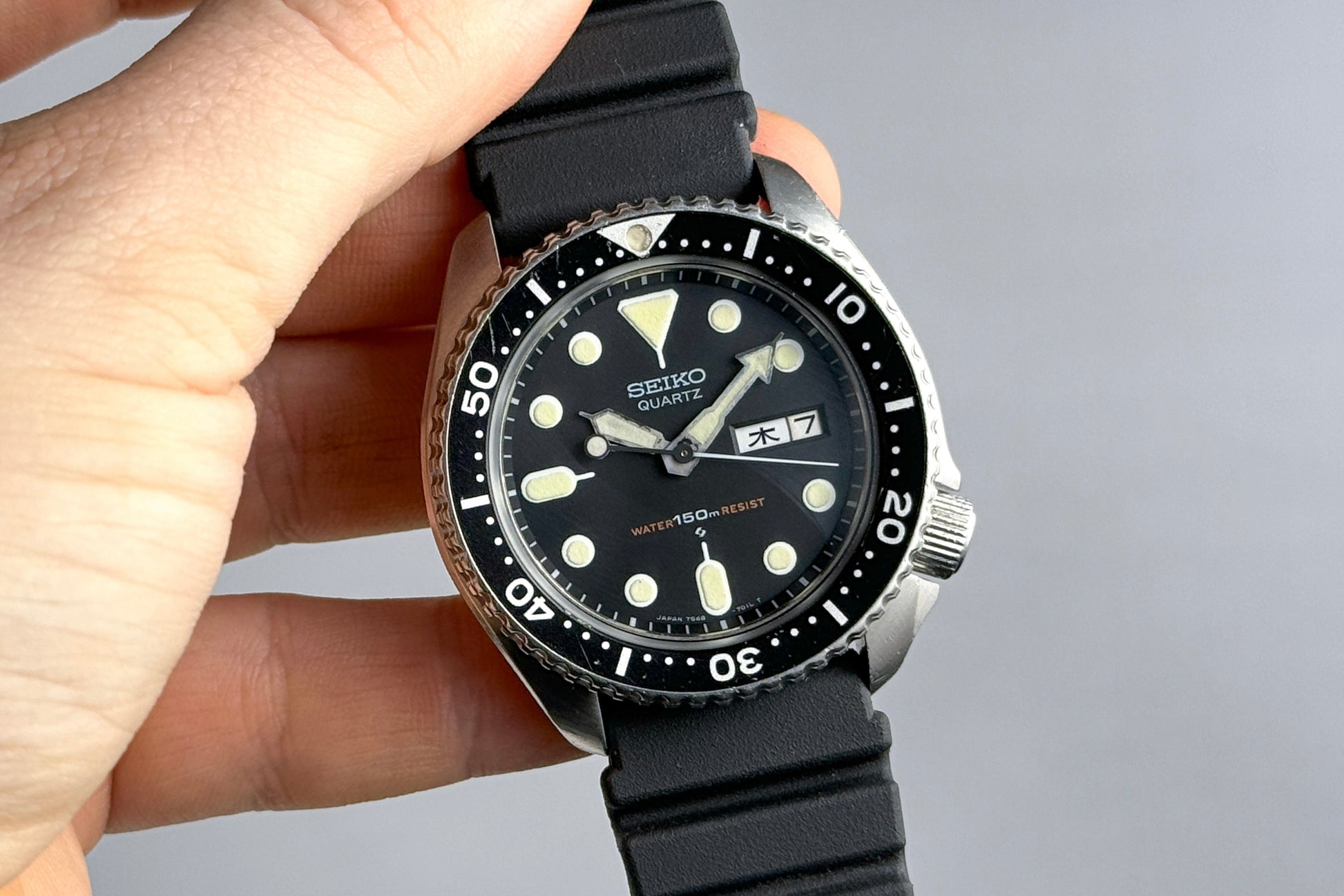 Seiko Diver JDM 7548-7000 lumeville montre vintage 