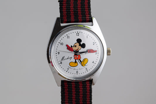 Seiko Mickey Mouse Walt Disney 5000-7000 lumeville montre vintage