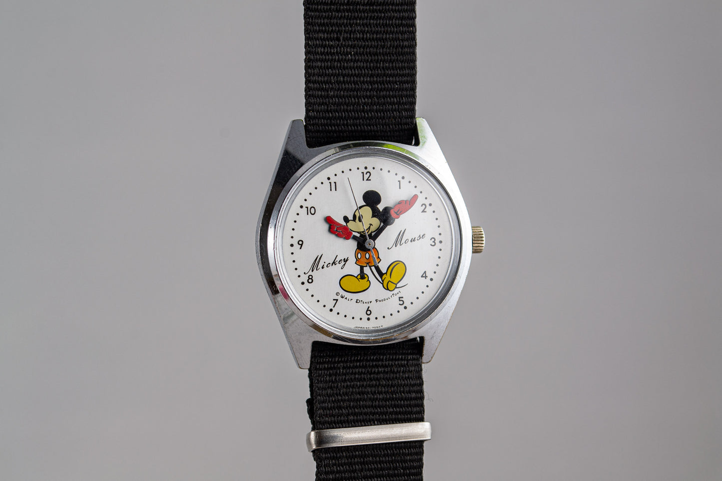 Seiko Mickey Mouse Walt Disney 5000-7000 lumeville montre vintage