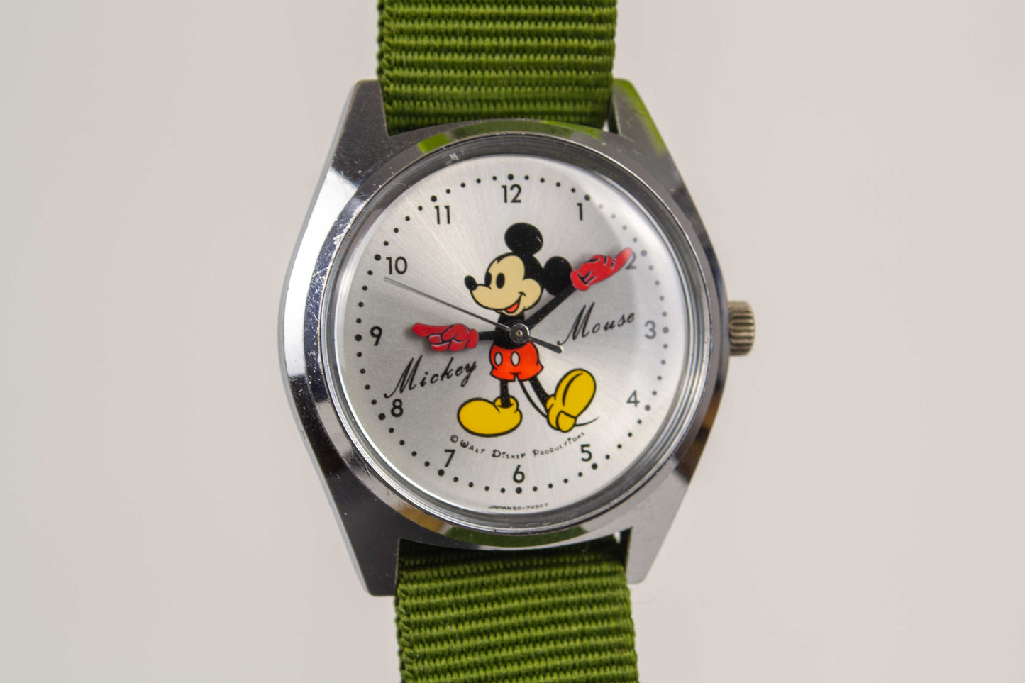 Seiko Mickey Walt Disney 5000-7000 vers 1970