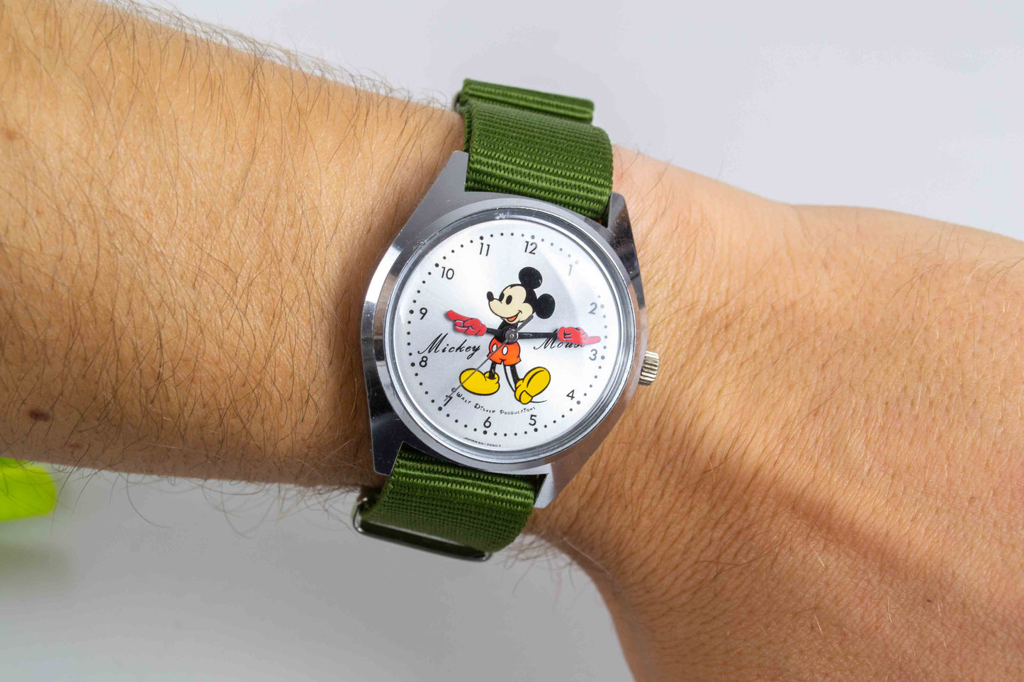 Seiko Mickey Walt Disney 5000-7000 vers 1970