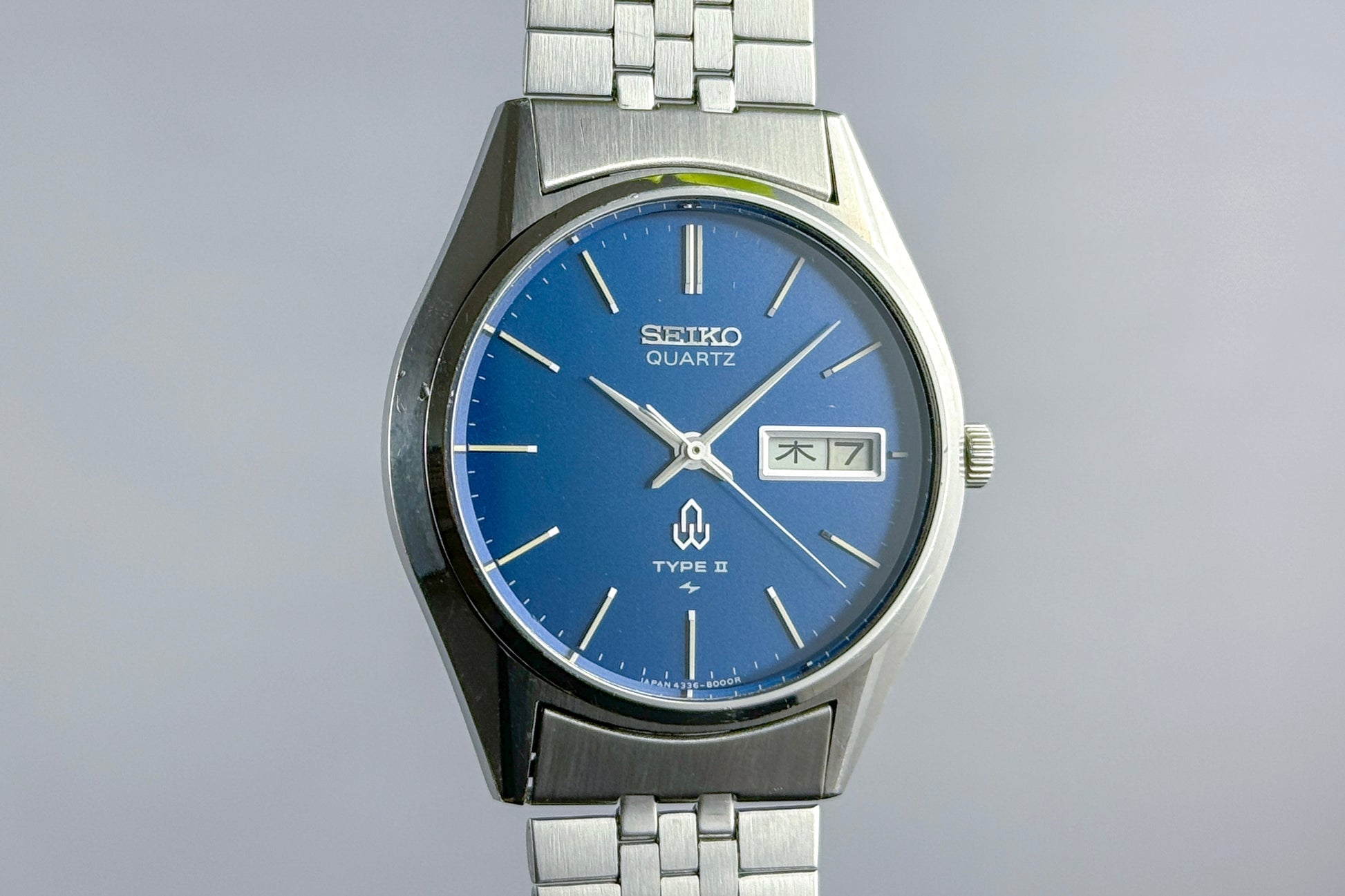 Seiko Quartz Type II 4336-8000 lumeville montre vintage