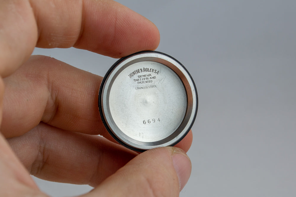 lumeville montre vintage Rolex Oyster 6694 Precision tritium