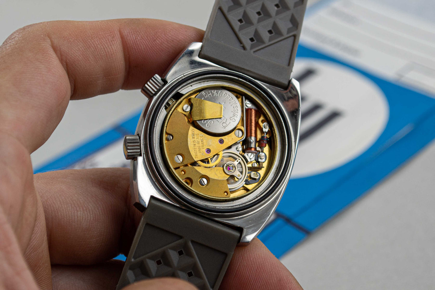 montre vintage Lip Nautic-Ski Mk2 Electronic lumeville