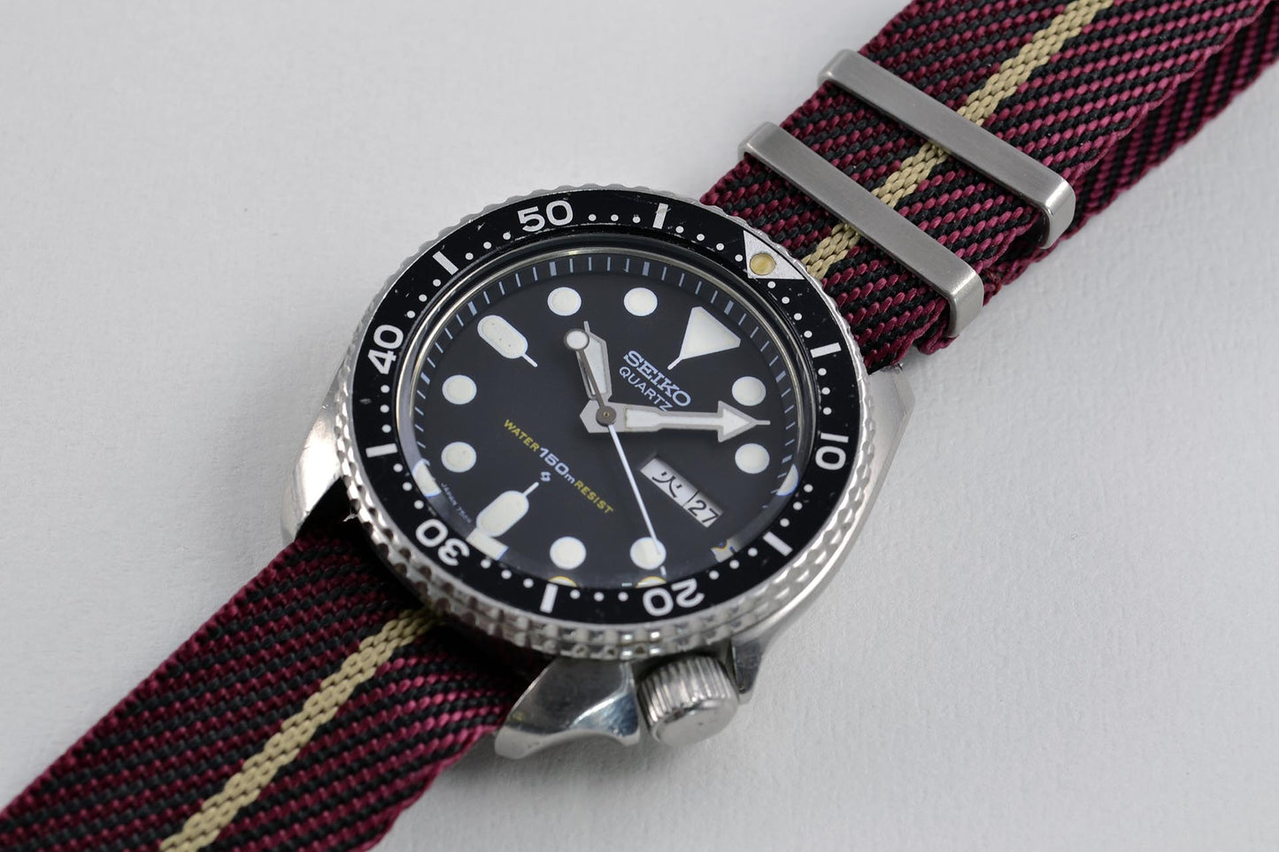 Seiko Diver JDM 7548 noir 1982 - LumeVille