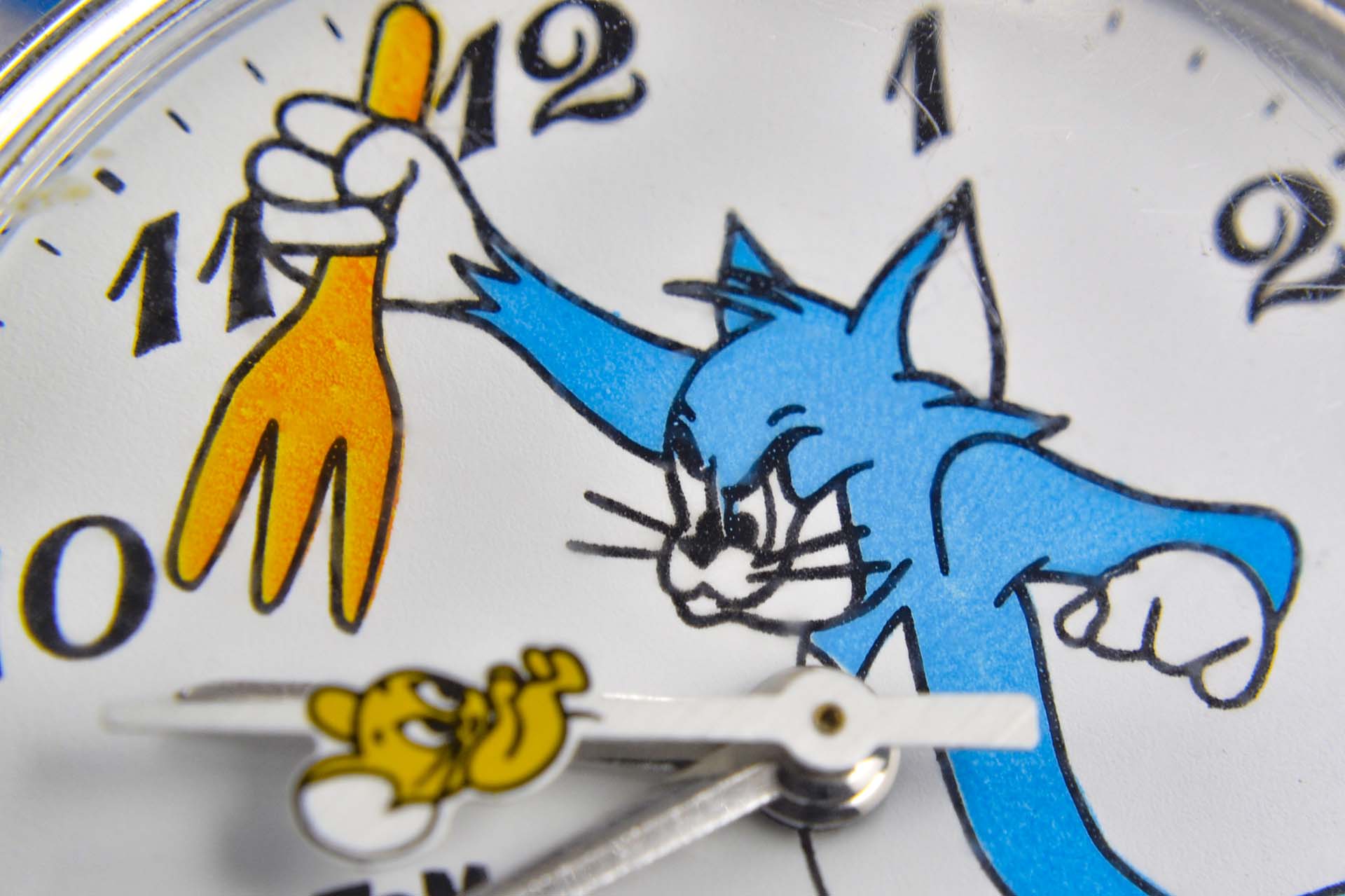 Seiko Mécanique Tom & Jerry "Fourchette" vers 1970 - LumeVille