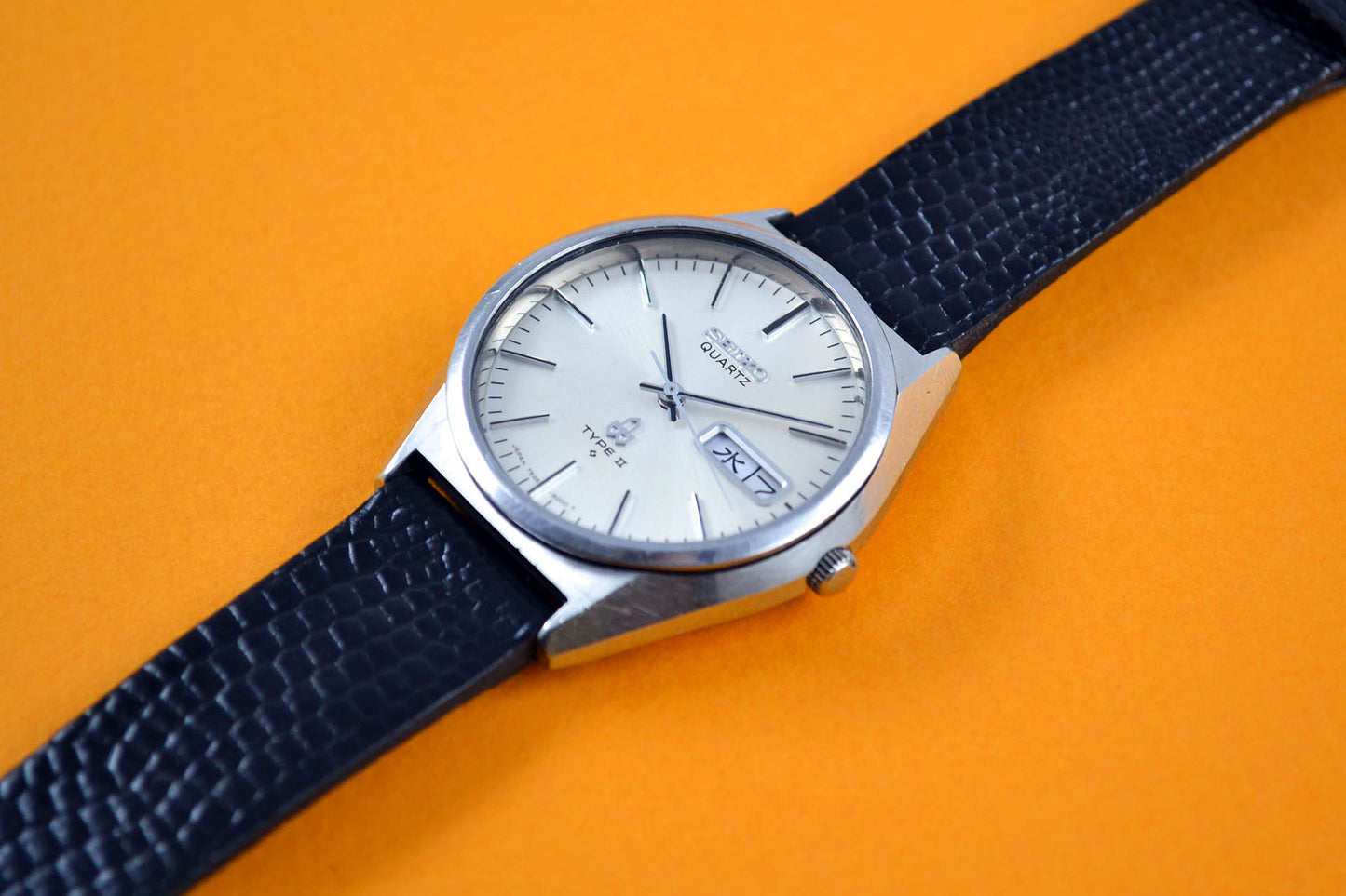 Seiko Quartz JDM Type II 7546-8000 montre vintage lumeville