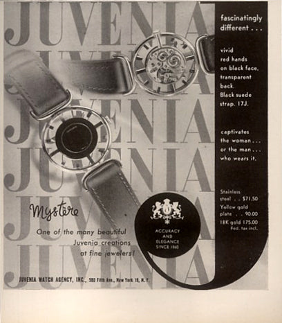 juvenia mystery watch mystérieuse octo  lumeville montre vintage