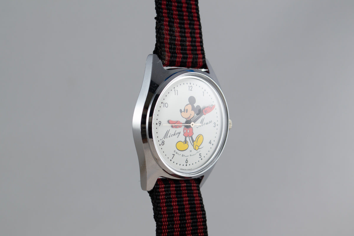Seiko Disney Mickey mousse 5000-7000 lumeville montre vintage