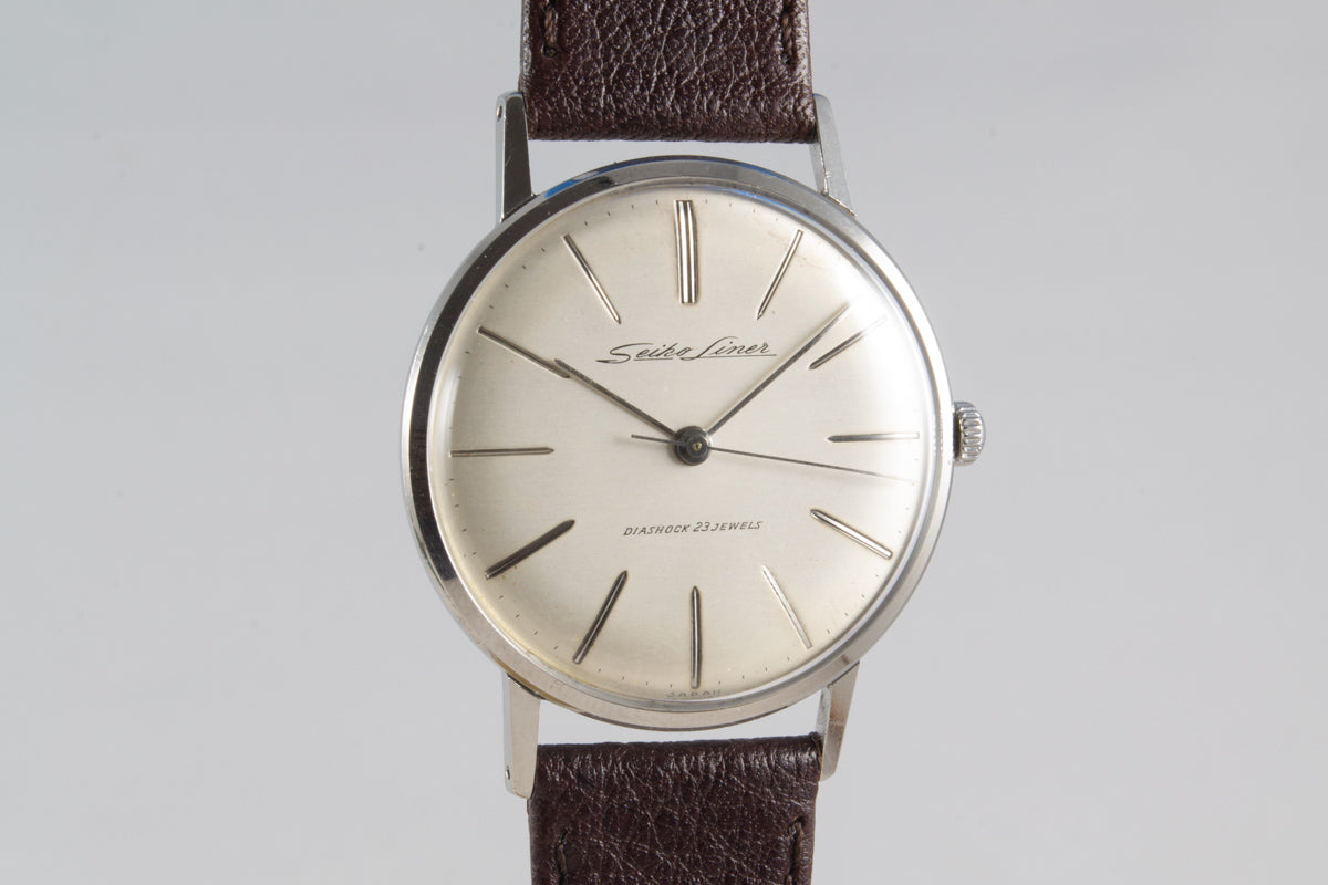 Seiko Liner J14069 de 1960 Seikosha 3140 lumeville montre vintage