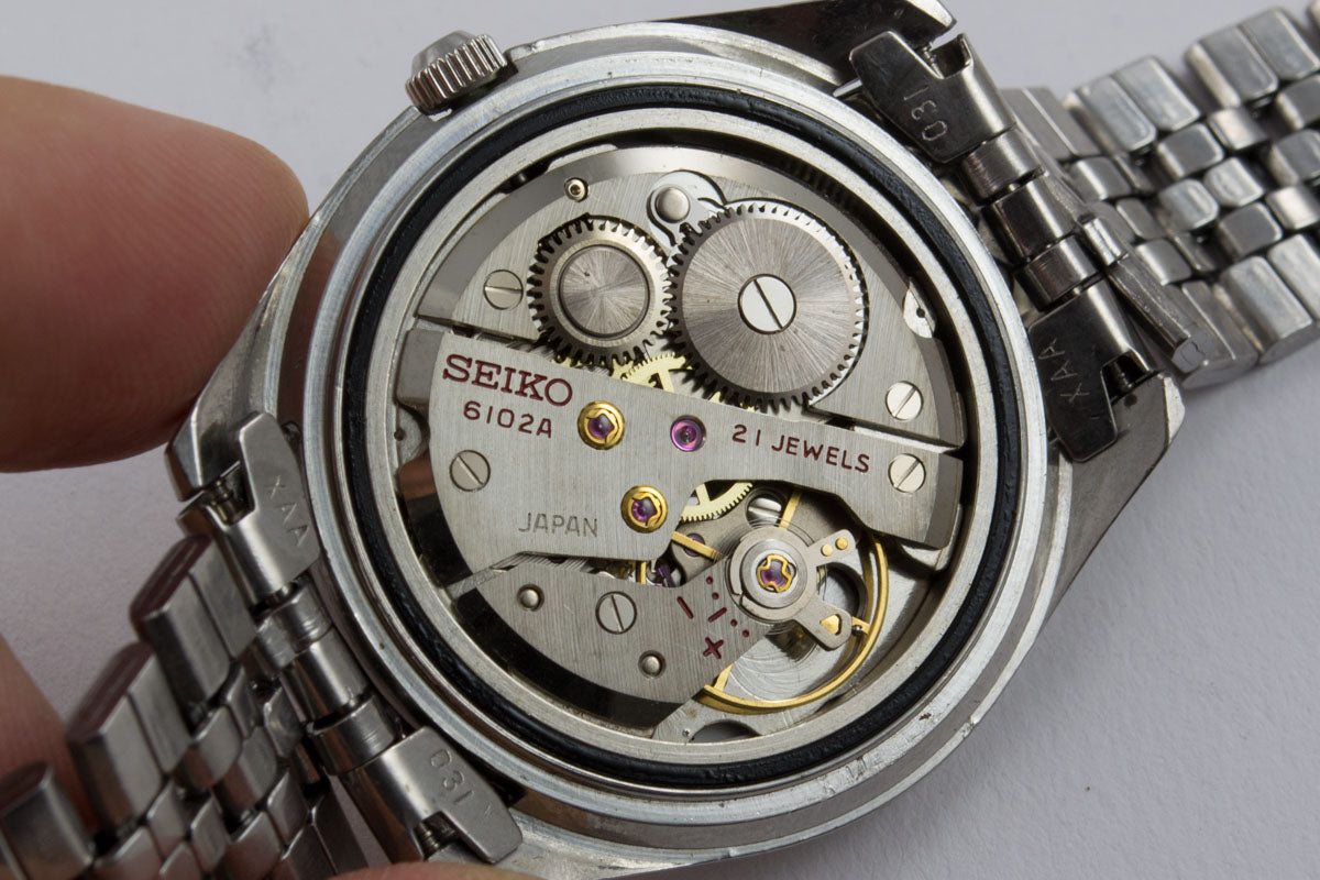 Seiko Skyliner 6102-8000 lumeville montre vintage
